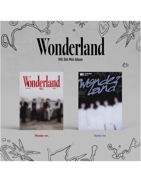 [SET] WEi 8th Mini Album - Wonderland (SET Ver.) 2CD