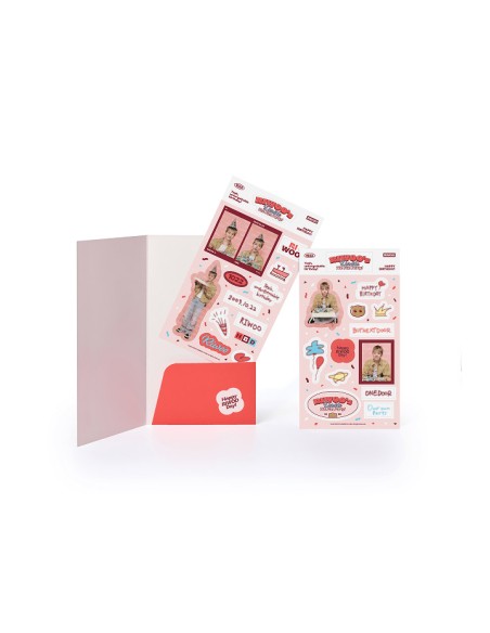 RIWOO Double The Fun Party Goods - Photo Sticker Set