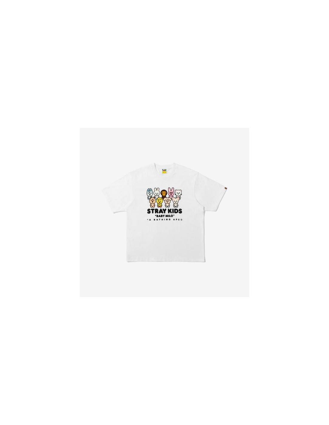 Stray Kids x BAPE Goods - BABY MILO TEE kpoptown.com