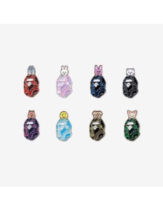 [Pre Order] Stray Kids x BAPE Goods - METAL PINS
