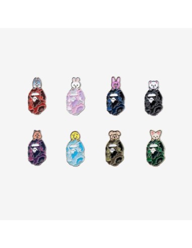 Stray Kids x BAPE Goods - METAL PINS