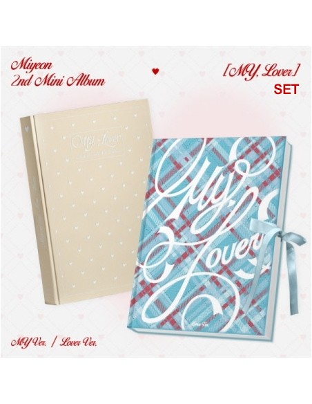 [SET] MIYEON 2nd Mini Album - MY, Lover (SET Ver.) 2CD + 2Poster