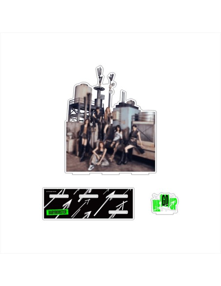 BABYMONSTER WE GO UP Goods - LARGE ACRYLIC STAND SET