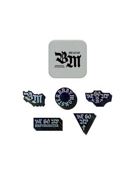 BABYMONSTER WE GO UP Goods - TIN CASE +