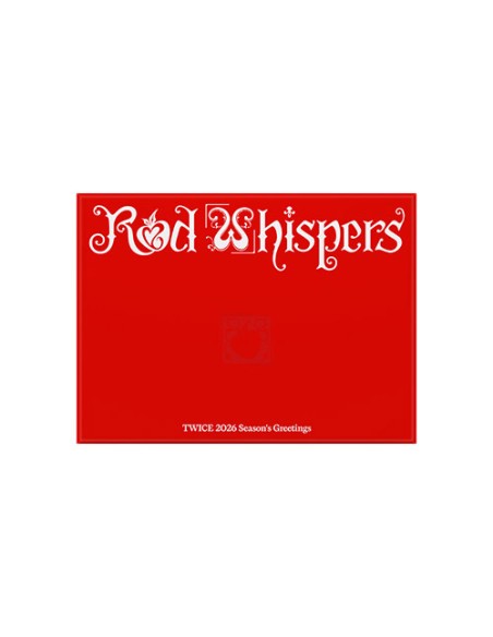 TWICE 2026 SEASON’S GREETINGS [RED WHISPERS]