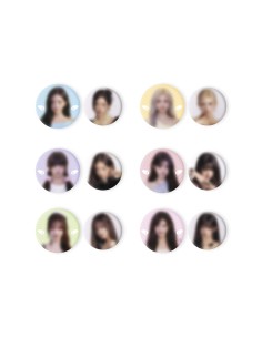 [Pre Order] IVE SHOW WHAT I AM Goods - RANDOM PIN BUTTON SET