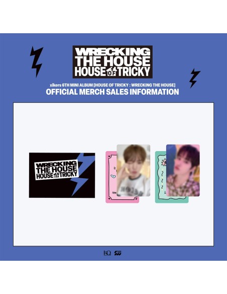 [Pre Order] xikers HOUSE OF TRICKY : WRECKING THE HOUSE Goods - LUCKY CHARM TRADING CARD