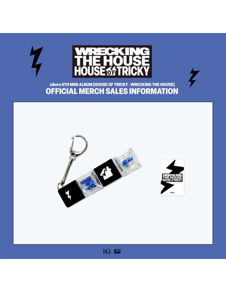 [Pre Order] xikers HOUSE OF TRICKY : WRECKING THE HOUSE Goods - KEYCAP KEYRING