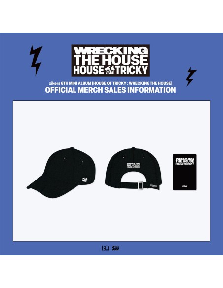 [Pre Order] xikers HOUSE OF TRICKY : WRECKING THE HOUSE Goods - BALL CAP