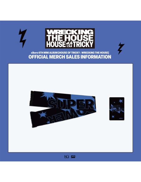 [Pre Order] xikers HOUSE OF TRICKY : WRECKING THE HOUSE Goods - MUFFLER