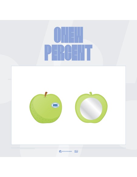 [Pre Order] ONEW PERCENT in Japan Goods - HAND MIRROR