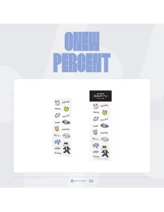 [Pre Order] ONEW PERCENT in Japan Goods - EPOXY STICKER