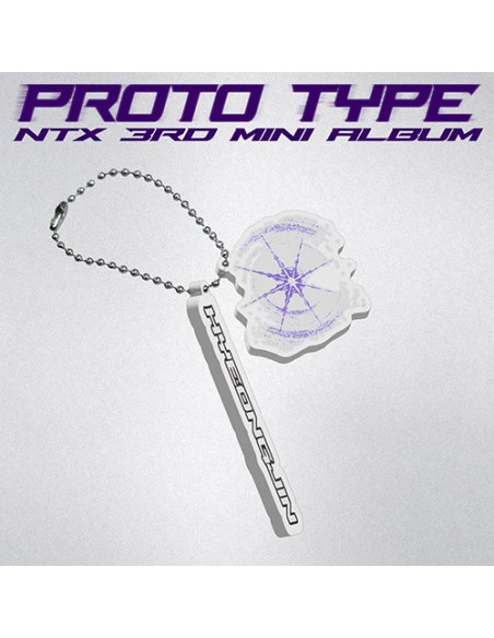 [Smart Album] NTX 3rd Mini Album - PROTO TYPE (NAME KEYRING Ver.)