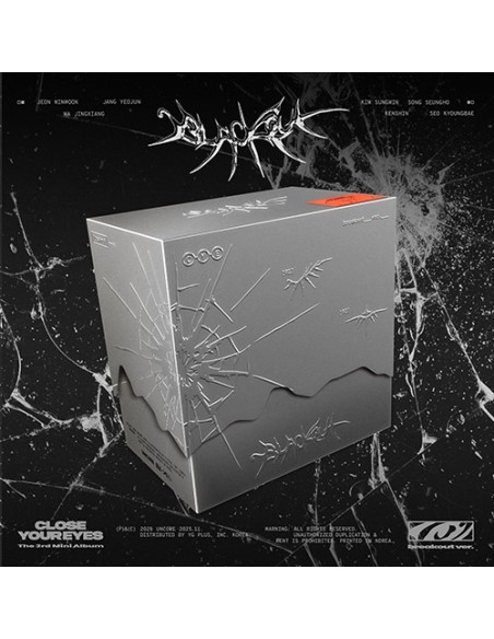 [Limited] CLOSE YOUR EYES 3rd Mini Album - blackout (breakout Ver.) CD