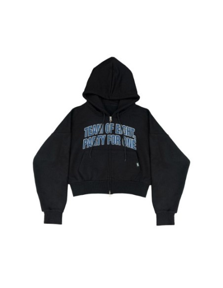 ATEEZ 8ROOM Goods - CROP ZIP UP HOODIE