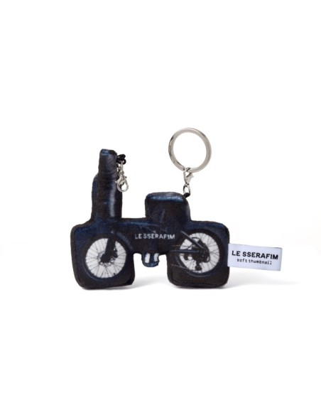 LE SSERAFIM SPAGHETTE Goods - SOFT THUMBNAIL Delivery Bike Keyring