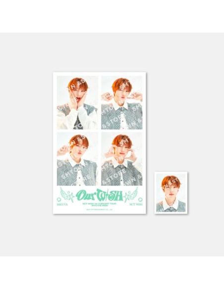 [Pre Order] NCT WISH INTO THE WISH Our WISH Goods - 4 CUT + ID PHOTO SET