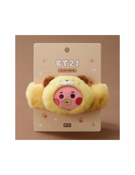 BT21 Baby More Fluppy Goods - Face Plush Band