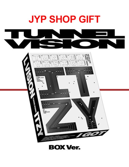 [JYP Shop Gift] ITZY Album - TUNNEL VISION (Box Ver.) CD