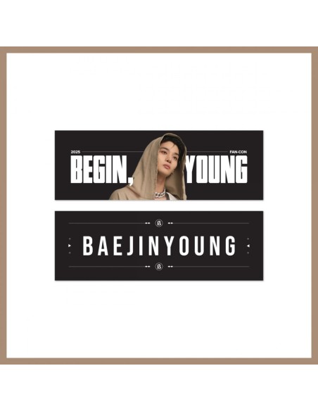 [Pre Order] BAE JIN YOUNG BEGIN, YOUNG Goods - PHOTO SLOGAN