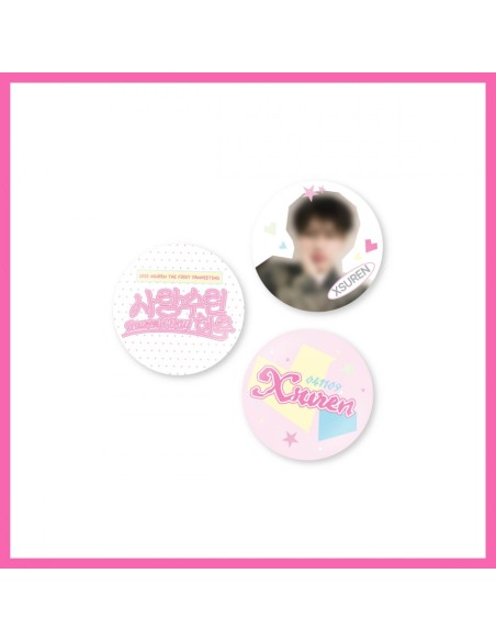 [Pre Order] XSUREN 2025 FANMEETING Goods - Pin Button Set