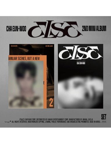 [SET] CHA EUN WOO 2nd Mini Album - ELSE (SET...