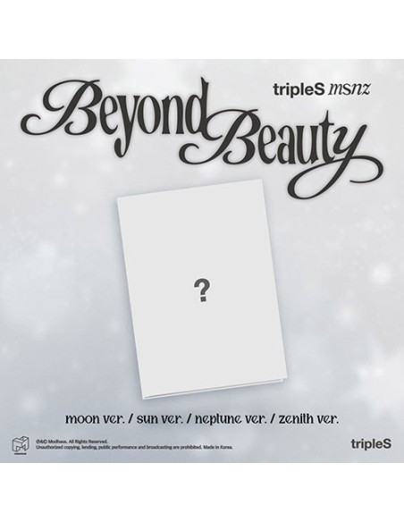 tripleS Mini Album - msnz 'Beyond Beauty' (zenith Ver.) CD