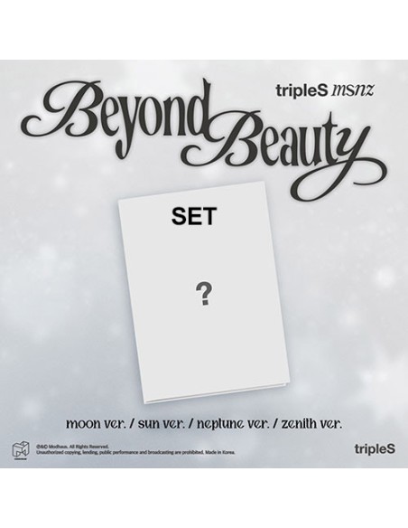[SET] tripleS Mini Album - msnz 'Beyond Beauty' (SET Ver.) 4CD