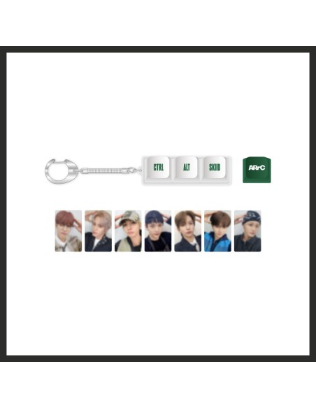 [Pre Order] ARrC CTRL+ALT+SKIID Goods - Keycap Keyring