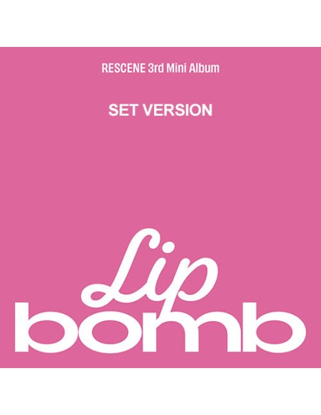 [SET] RESCENE 3rd Mini Album - Lip Bomb (SET Ver.) 2CD