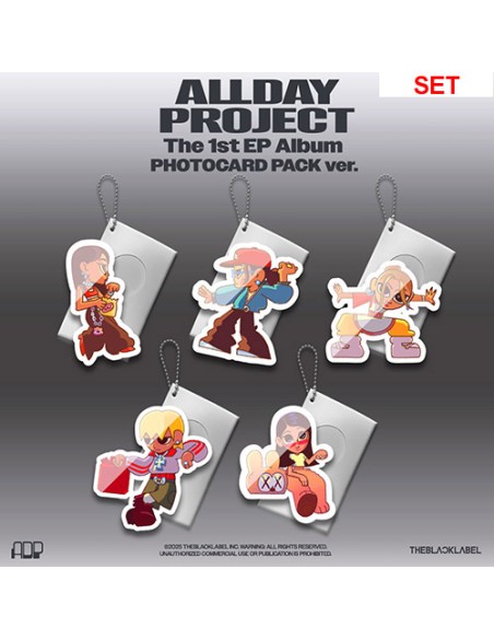 [Smart Album][SET] ALLDAY PROJECT 1st EP Album - ALLDAY PROJECT (SET Ver.) 5PHOTOCARD PACK Ver.