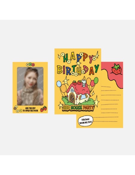 [Pre Order] BoA 2025 ARTIST BIRTHDAY PARTY CARD