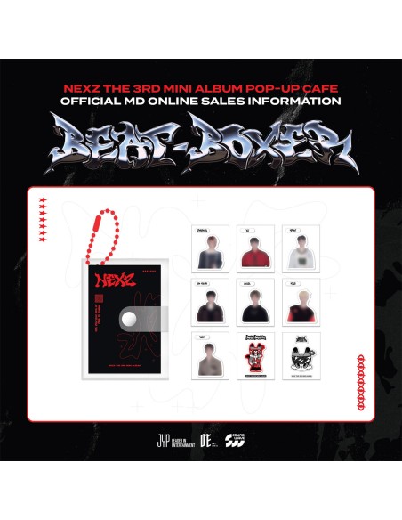 [Pre Order] NEXZ BEAT BOXER Goods - TTIBU STICKER SET