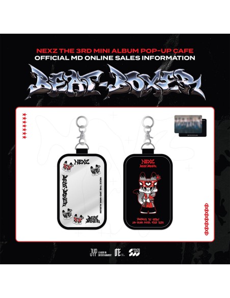 [Pre Order] NEXZ BEAT BOXER Goods - FOX2Y PVC POUCH