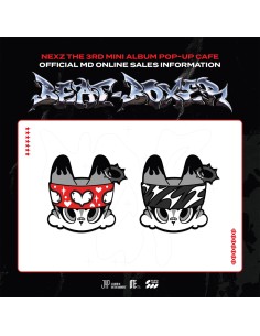 [Pre Order] NEXZ BEAT BOXER Goods - FOX2Y BOUCLE STICKER