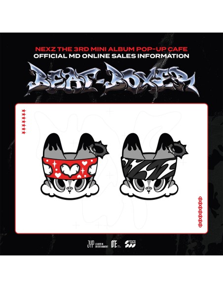 [Pre Order] NEXZ BEAT BOXER Goods - FOX2Y BOUCLE STICKER