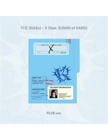[Smart Album] KIK5O Single Album - X (FEAT. SOMIN OF KARD) PLVE