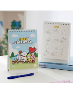 BT21 2026 Desk Calendar