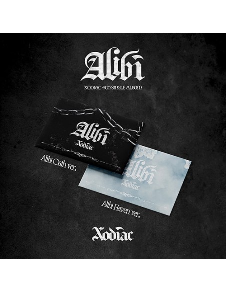 XODIAC 4th Single Album - Alibi (Random Ver.) CD