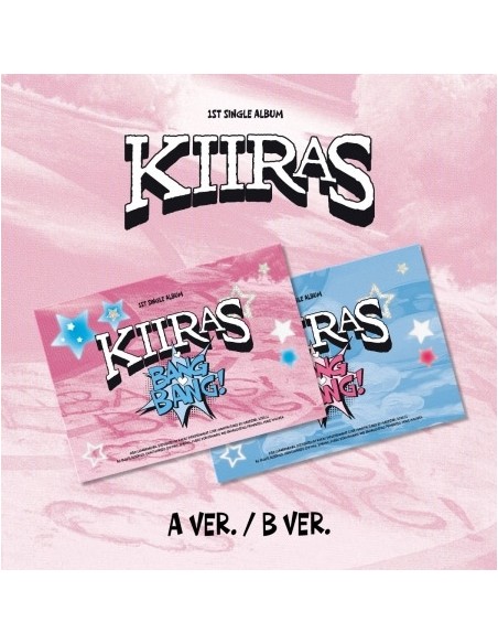[Smart Album][SET] KIIRAS 1st Single Album - BANG BANG! (SET Ver.) 2POCA