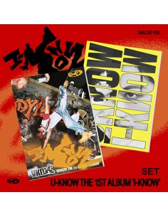 [Tabloid][SET] U-KNOW 1st Album - I-KNOW (SET Ver.) 2CD