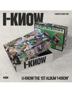 [Smart Album] U-KNOW 1st Album - I-KNOW (Match Card Ver.)