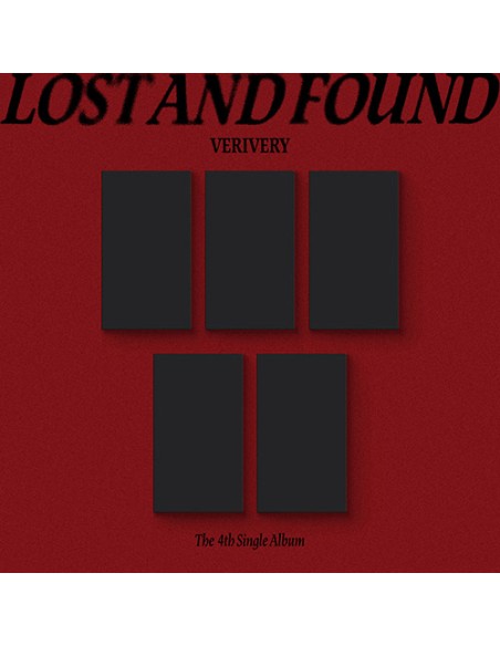 [Light] VERIVERY 4th Single Album - Lost and Found (Random ver.) CD