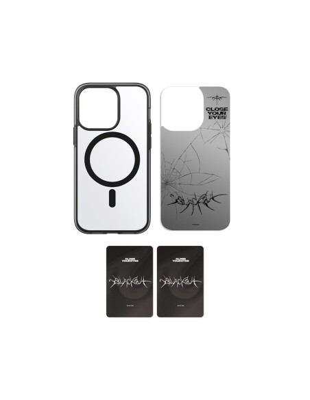[Pre Order] CLOSE YOUR EYES BLACKOUT Goods - MAGSAFE PHONE CASE + SKIN SET