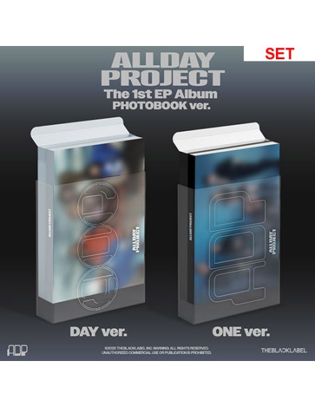 [PHOTOBOOK][SET] ALLDAY PROJECT 1st EP Album - ALLDAY PROJECT (SET Ver.) 2CD