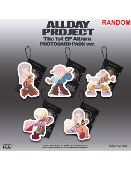 [Smart Album] ALLDAY PROJECT 1st EP Album - ALLDAY PROJECT (Random Ver.) PHOTOCARD PACK Ver.