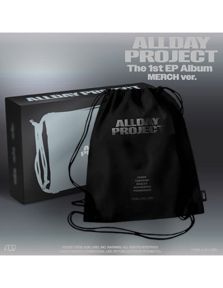 [MERCH] ALLDAY PROJECT 1st EP Album - ALLDAY PROJECT (DRAWSTRING BAG Ver.)