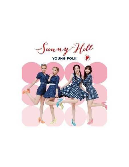 Sunny Hill 3rd Mini Album - Young Folk CD + Poster