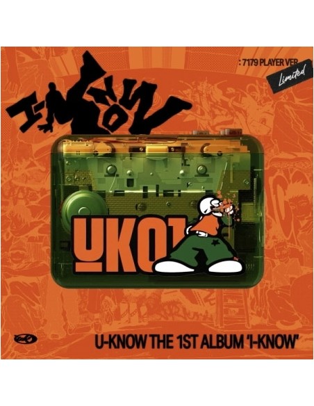[Limited] U-KNOW 1st Album - I-KNOW (7179 PLAYER Ver.)