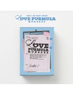 MONSTA X 2026 SEASON'S GREETINGS : LOVE FORMULA MONBEBE